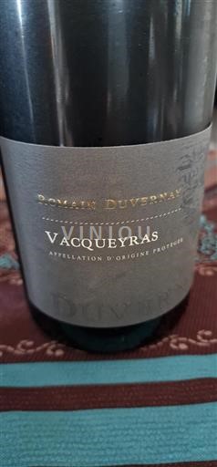Rhônedalen Vacqueyras Domaine Duvernay 2018