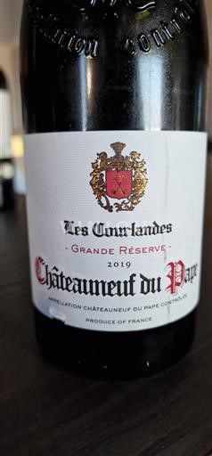 Rhône Valley Châteauneuf-du-Pape Les Courlandes Grande Réserve 2019