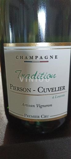 Champaña Champán Premier Cru Pierson-Cuvelier Tradition Sin añada