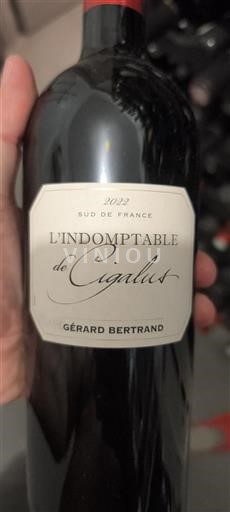 Languedoc-Roussillon Pays d'Oc Gérard Bertrand L'Indomptable de Cigalus 2022