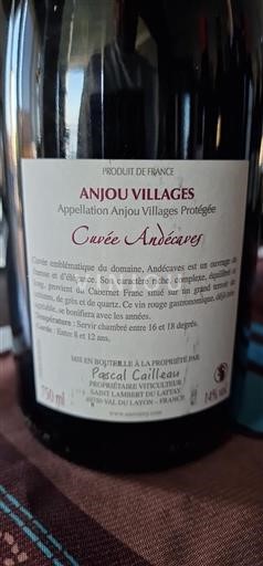Valle della Loira Anjou Villages Pascal Cailleau Andécaves 2022