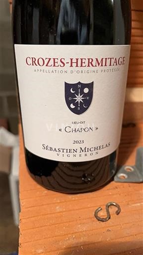 Rhônen laakso Crozes-Hermitage Sébastien Michelas Chapon 2023