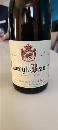 Bourgogne Chorey-lès-beaune François Gay et Fils 2020