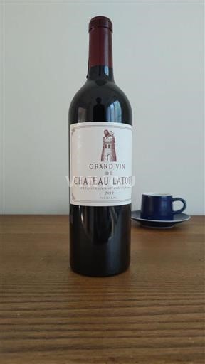 Bordeaux Pauillac Premier Grand Cru Classé Château Latour Grand Vin 2012