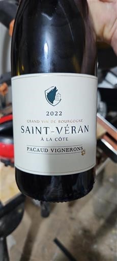 Burgundi Saint-Véran Pacaud Vignerons À la Côte 2022