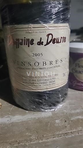 Vallée du Rhône Vinsobres Domaine Deurre 2005