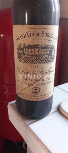Bordeaux Côtes-de-bourg Château Bousquet 1990