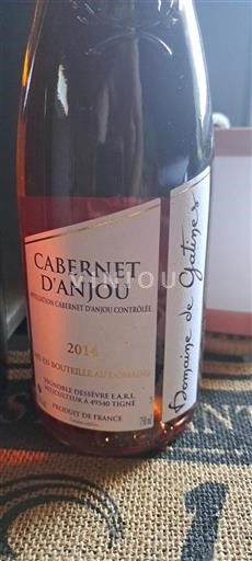 Valle del Loira Cabernet-d'Anjou Domaine Joÿ 2014