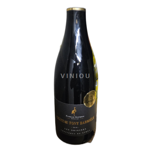 Valle del Rodano Costières di Nîmes Château Font Barrièle Les Origines 2018