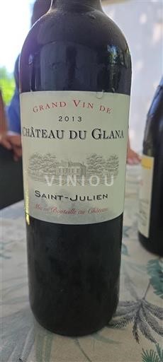 Bordeaux Saint-Julien Château Glana 2013
