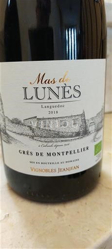 Languedoc Mas de Lunès Grès de Montpellier 2018