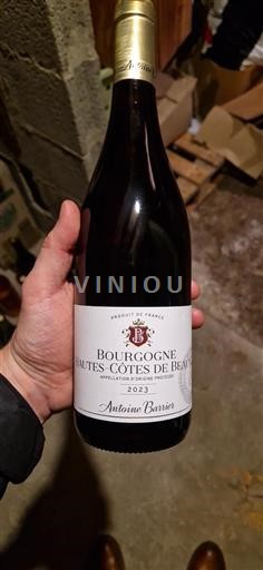 Bourgogne Antoine Barrier 2023