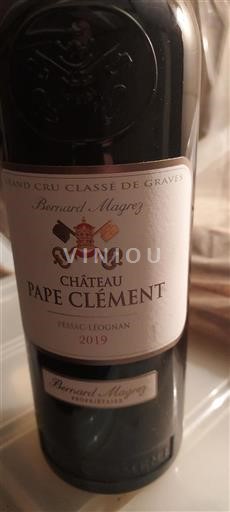 Bordeaux Pessac-Léognan Grand Cru Château Pape Clément 2019