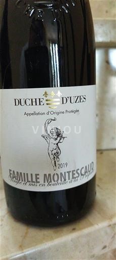 Valle del Rodano Ducato di Uzès Famille Montescaud 2019