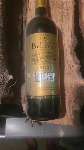Bordeaux Médoc Château Bellevue 2013