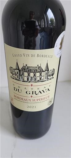 Bordeaux Bordeaux Supérieur Château Gravas 2021