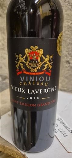 Bordeaux Saint-Émilion Grand Cru Château Vieux Lavergne 2020