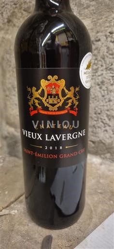 Bordeaux Saint-Émilion Grand Cru Château Vieux Lavergne 2018