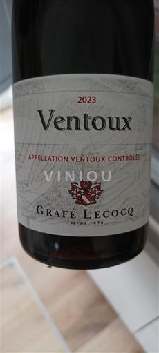 Vallée du Rhône Ventoux Grafé Lecocq 2023