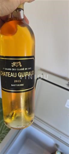 Bordeaux Sauternes Premier Grand Cru Classé Château Guiraud 2013