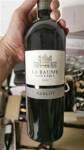 Languedoc Niet gespecificeerd La Baume Saint-Paul Merlot 2020