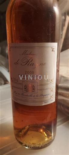 Bordeaux Sauternes Rayne Madame de Rayne 2005