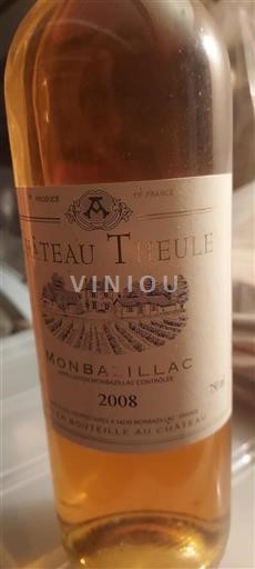 Zuidwest-Frankrijk Monbazillac Château Theulet 2008