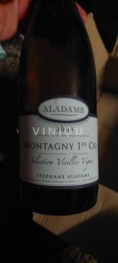Bourgondië Niet gespecificeerd Premier Cru Domaine Stéphane Aladame Sélection Vieilles Vignes 2008