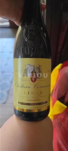 Valle del Rodano Lirac Château Correnson Vinolentia 2016
