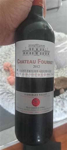 Burdeos Saint-Émilion Gran Cru Grand Cru Château Fourney 2012