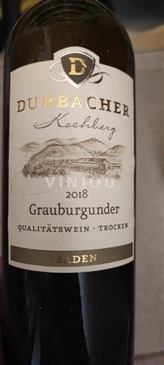 Baden Not Specified Durbacher Kochberg 2018