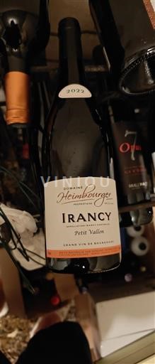 Burgundsko Irancy Domaine Heimbourger Petit Vallon 2022