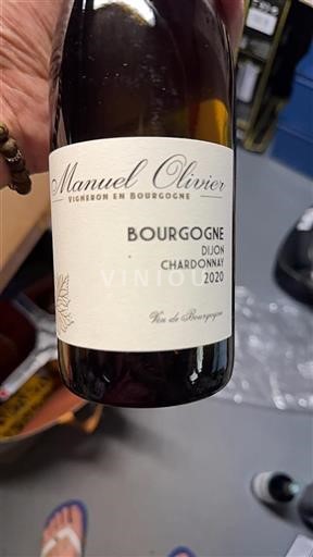 Burgundy Manuel Olivier Dijon Chardonnay 2020