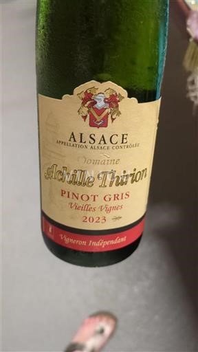 Alsazia Grand Cru Domaine Achille Thirion Vieilles Vignes 2023