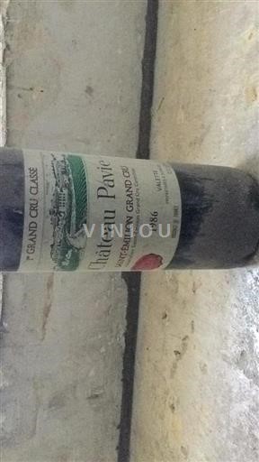 Bordeaux Saint-Émilion Grand Cru Pavie 1986