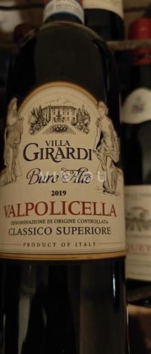 Veneto Valpolicella Villa Girardi Bure Alto 2019