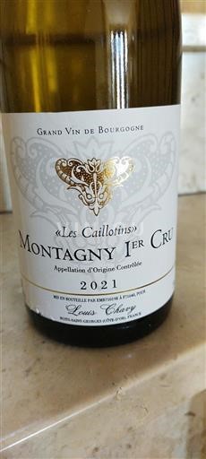 Burgundsko Nespecifikováno Premier Cru Louis Chavy Les Caillotins 2021