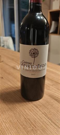 Bordeaux Saint-Émilion Grand Cru Château Quinault L'Enclos 2017