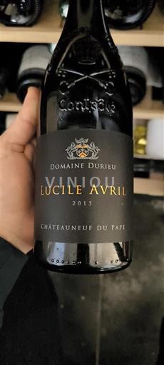 Rhônevallei Châteauneuf-du-Pape Domaine Durieu Lucile Avril 2015