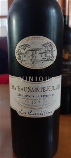 Languedoc Minervois-la-livinière Château Sainte-Eulalie La Cantilène 2017