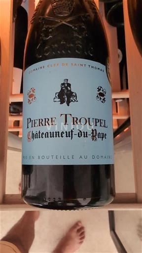 Rhône-dalen Châteauneuf-du-Pape Domaine Clef de Saint Thomas Pierre Troupel 2019