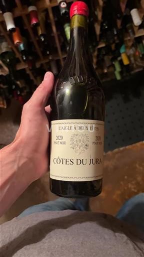 Jura Côtes du Jura L'Aigle à Deux Têtes Pinot Noir 2020