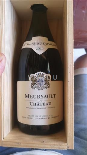 Borgoña Meursault Château Meursault Récolte du Domaine 2017