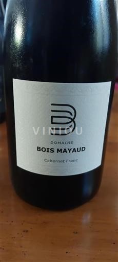 Valle della Loira Non specificato Domaine Bois Mayaud Cabernet Franc 2020