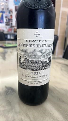 Bordeaux Pessac-Léognan Grand Cru La Mission Haut-Brion 2014