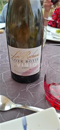 Rhône Valley Côte-Rôtie Patrick et Christophe Bonnefond Les Rochains 2003