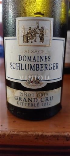 Alsacia No especificado Grand Cru Domaine S Schlumberger Kitterlé 2012