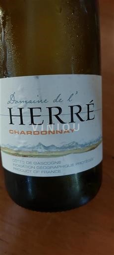 Sydvestfrankrig Côtes de Gascogne Domaine L'Herré Chardonnay 2022