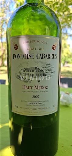 Bordeaux Haut-Médoc Cru Bourgeois Château Pontoise Cabarrus 2007