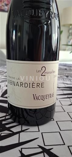 Rhône-dalen Vacqueyras Domaine La Monardière Les 2 Monardes 2023